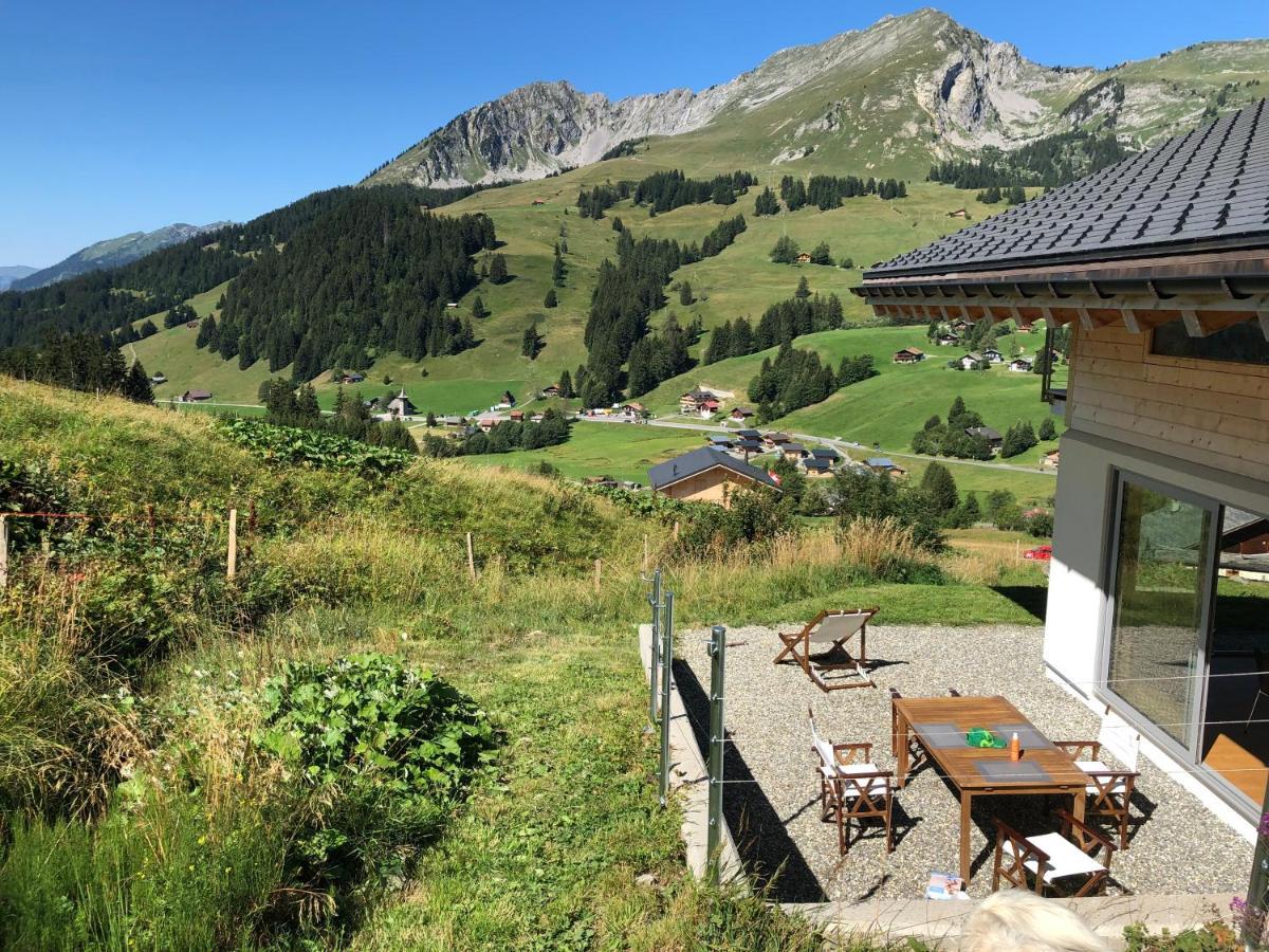 Alpine Dream Chalet With Spa Close To Lake Geneva Les Mosses ภายนอก รูปภาพ