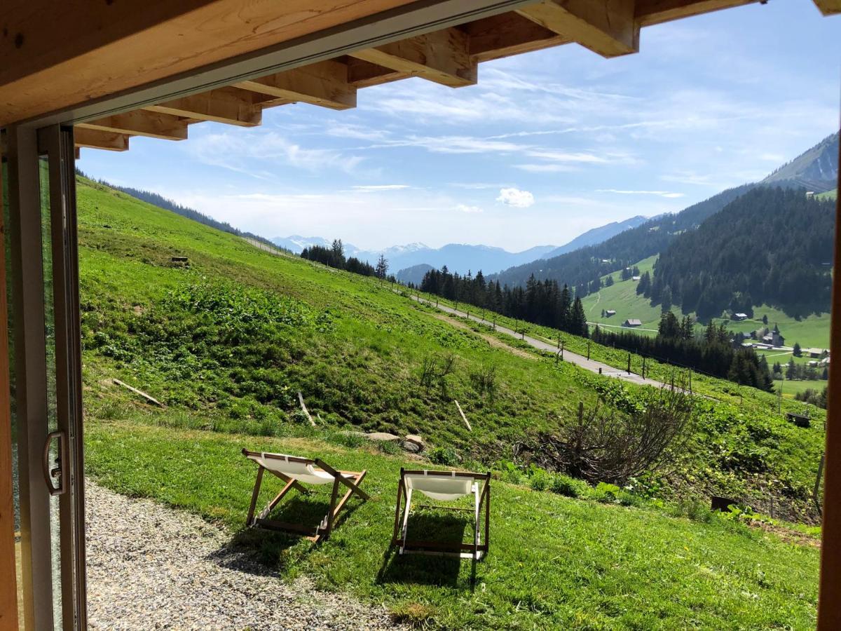 Alpine Dream Chalet With Spa Close To Lake Geneva Les Mosses ภายนอก รูปภาพ
