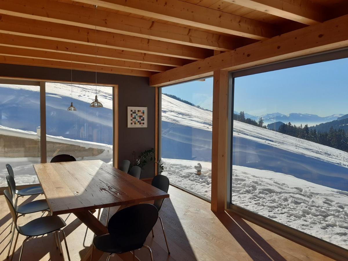 Alpine Dream Chalet With Spa Close To Lake Geneva Les Mosses ภายนอก รูปภาพ