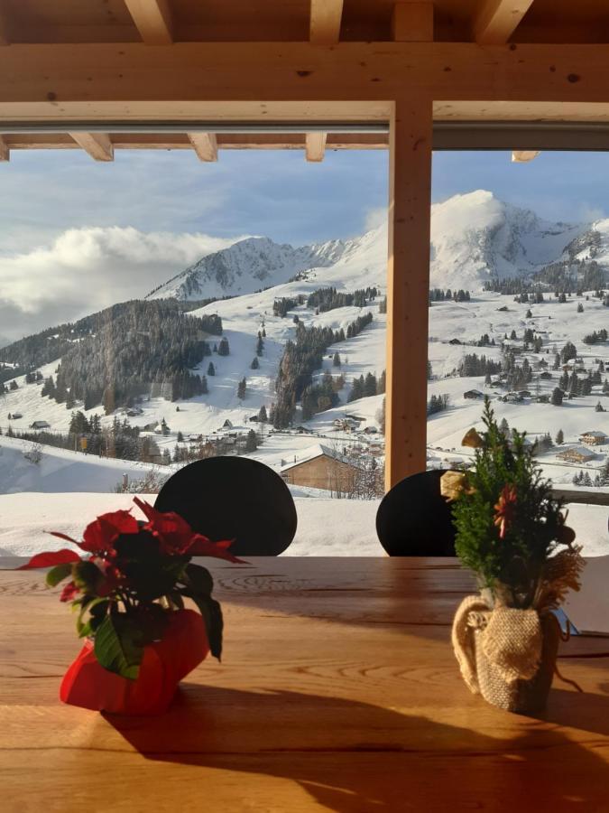 Alpine Dream Chalet With Spa Close To Lake Geneva Les Mosses ภายนอก รูปภาพ