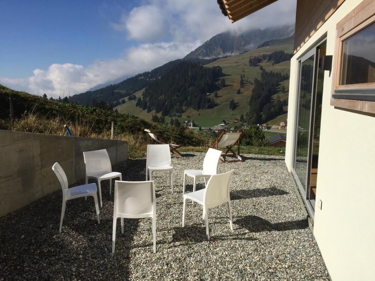 Alpine Dream Chalet With Spa Close To Lake Geneva Les Mosses ภายนอก รูปภาพ