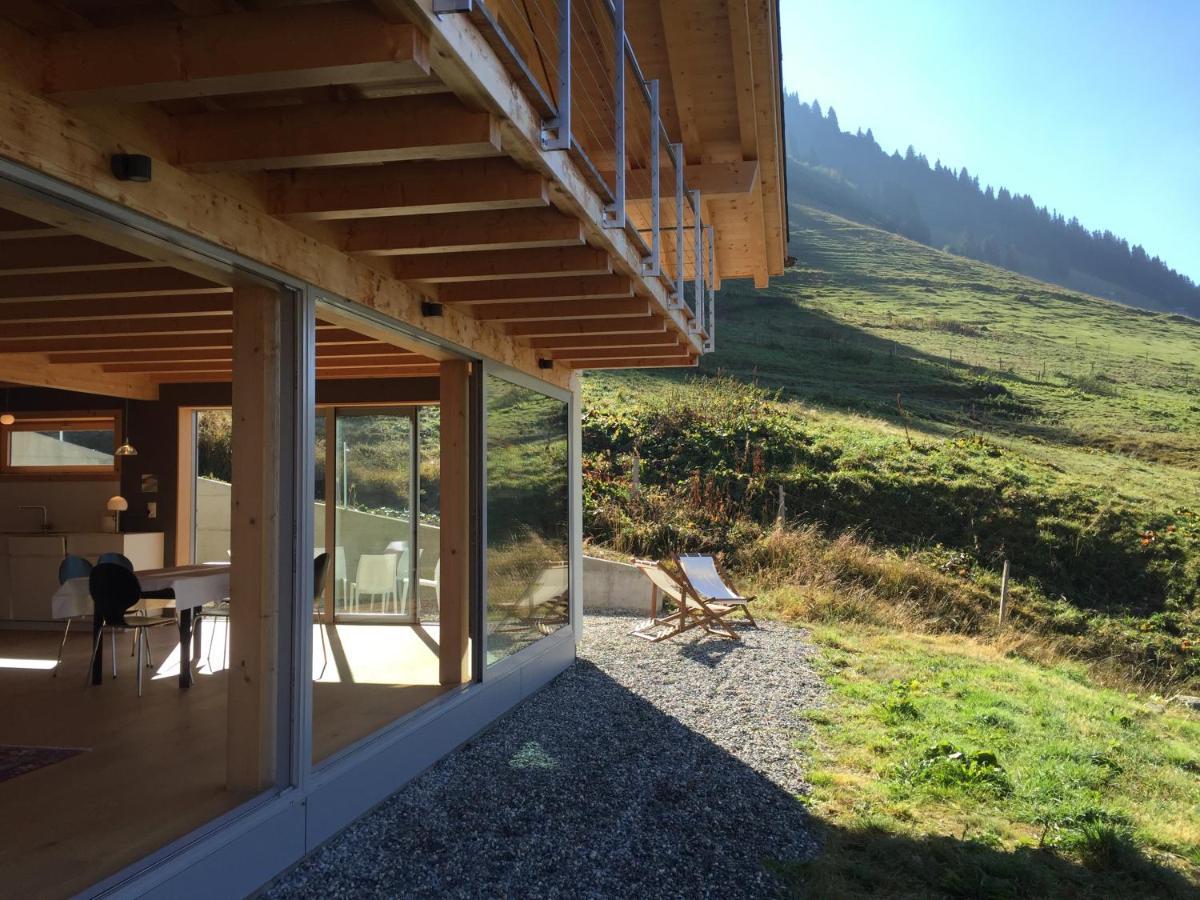 Alpine Dream Chalet With Spa Close To Lake Geneva Les Mosses ภายนอก รูปภาพ